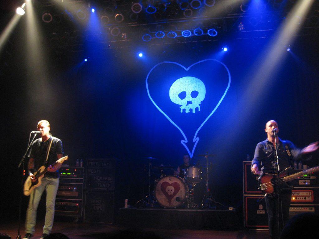 Alkaline Trio on stage 2011